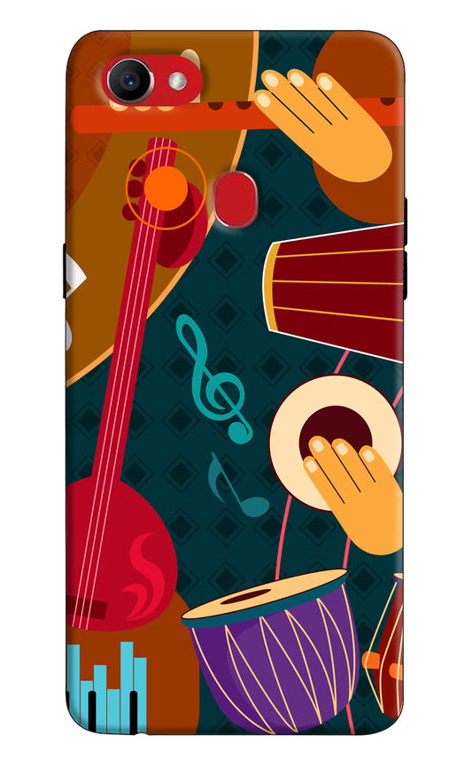 Music Instrument Oppo F7 Hard Case Back Cover by Casekaro