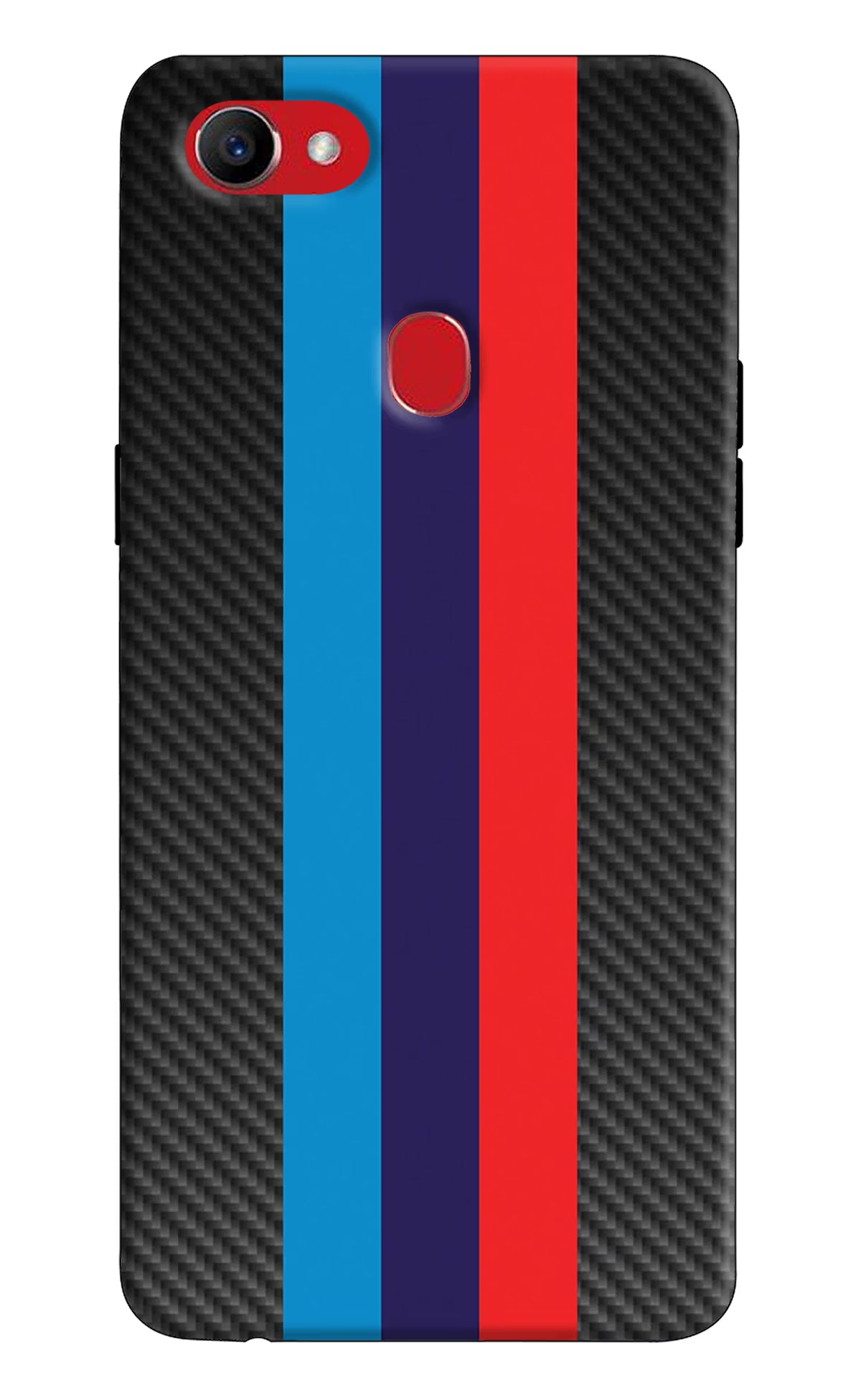 BMW Stripes Pattern Oppo F7 Hard Case Back Cover by Casekaro