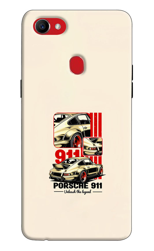 Classic Porsche 911 Oppo F7 Hard Case Back Cover by Casekaro