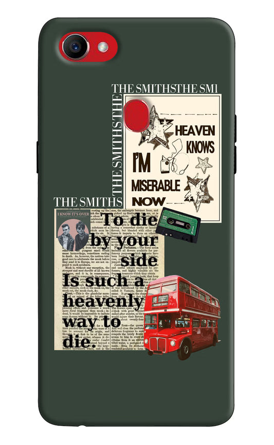 The Smiths Oppo F7 Hard Case Back Cover by Casekaro