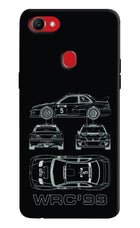 WRC'99 Oppo F7 Hard Case Back Cover by Casekaro