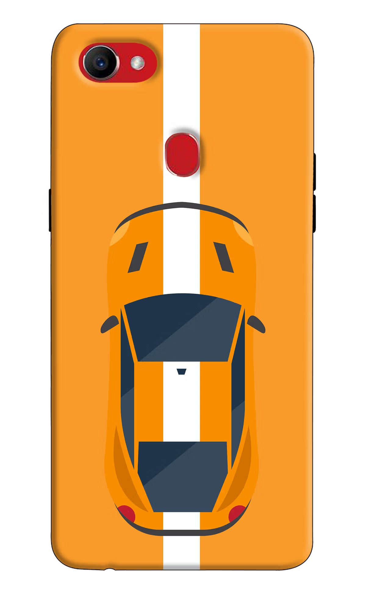 Highway Pursuit Oppo F7 Hard Case Back Cover by Casekaro