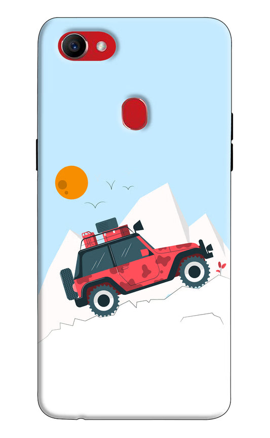 Mountain Trail Beast Oppo F7 Hard Case Back Cover by Casekaro