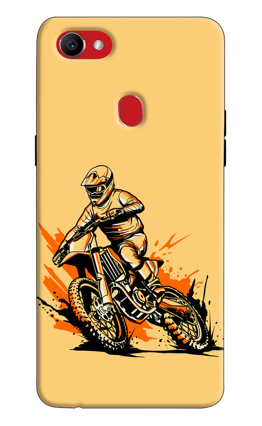Off-Road Fury Oppo F7 Hard Case Back Cover by Casekaro