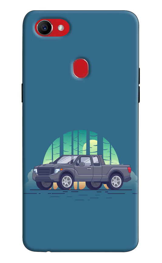 Retro Garage Vibe Oppo F7 Hard Case Back Cover by Casekaro