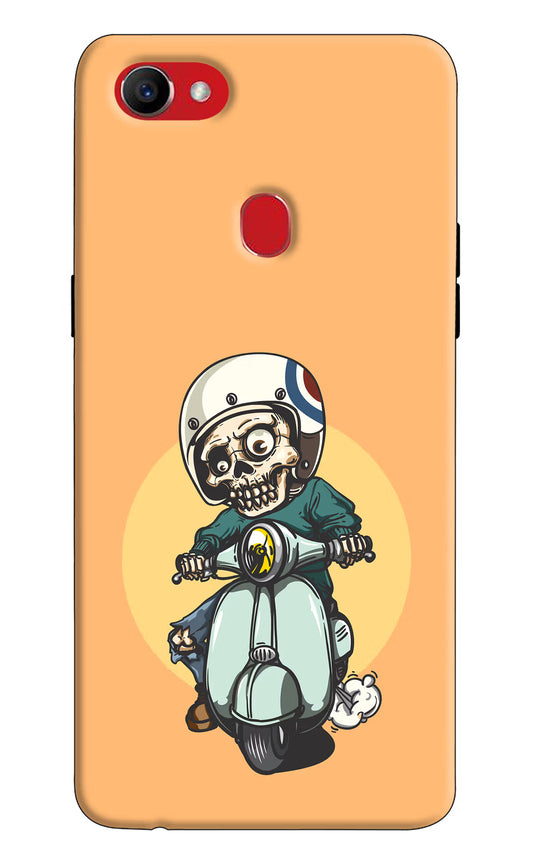 Undead Biker Oppo F7 Hard Case Back Cover by Casekaro