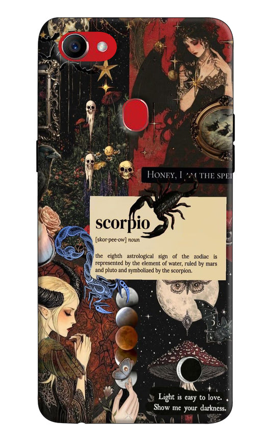 Scorpio Zodiac Oppo F7 Hard Case Back Cover by Casekaro