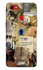 Virgo Zodiac Oppo F7 Hard Case Back Cover by Casekaro