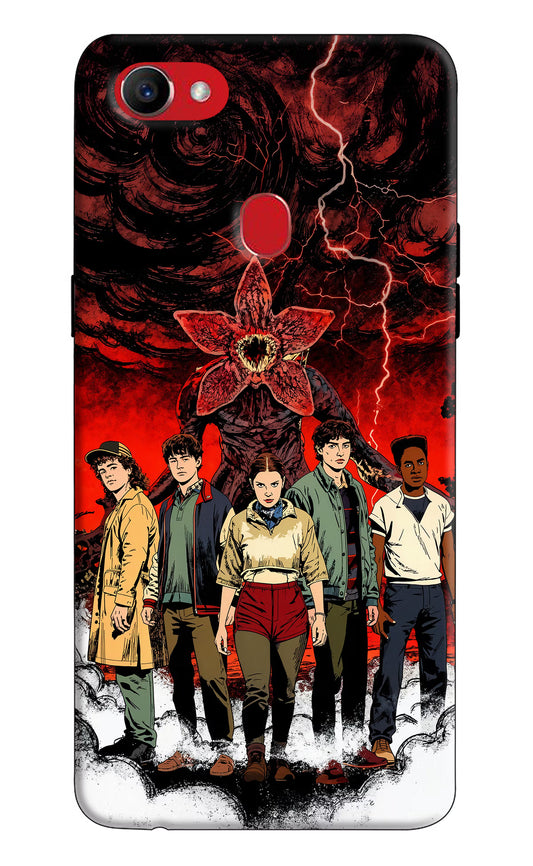 Ordinary Things Characters Oppo F7 Hard Case Back Cover by Casekaro