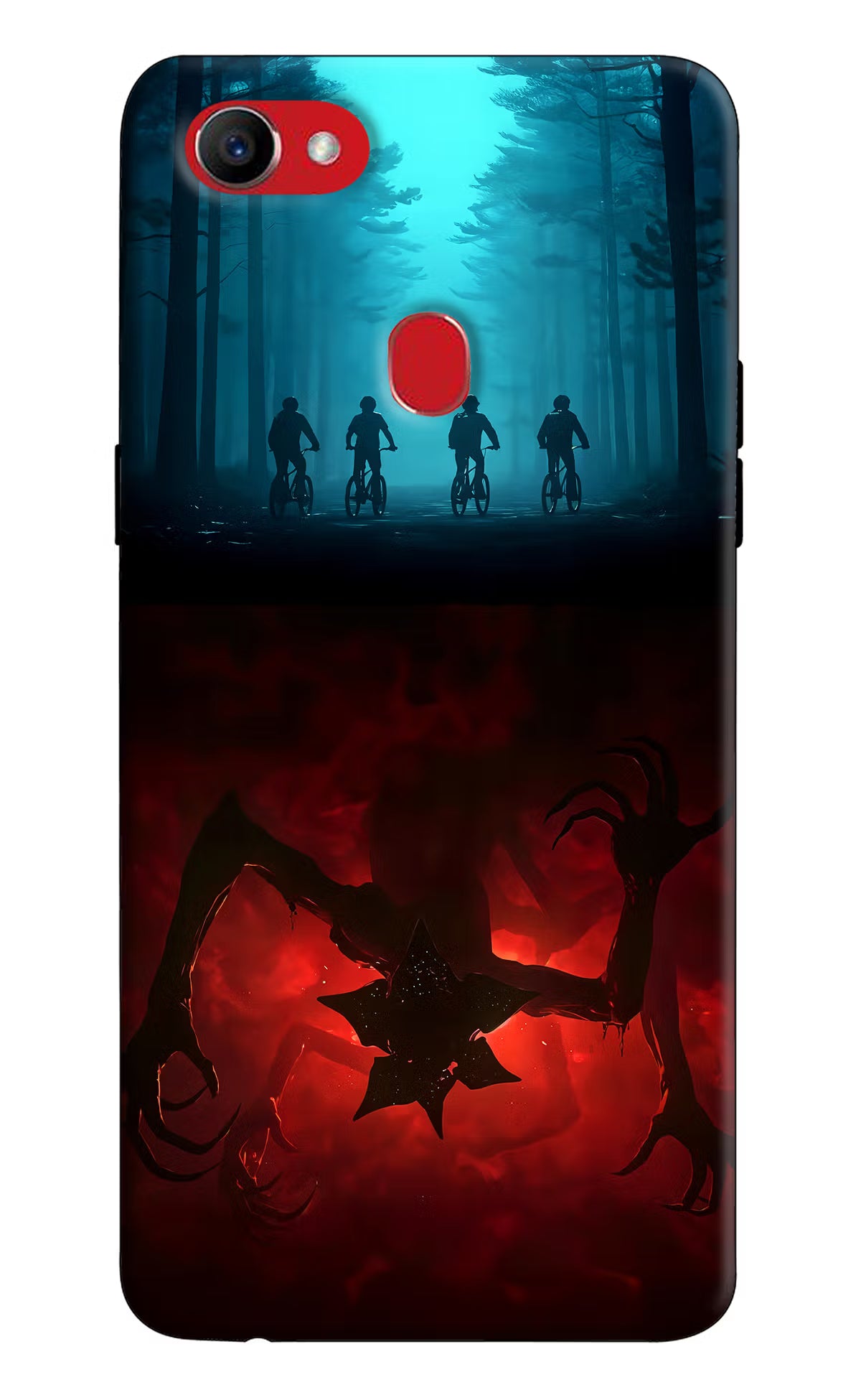 Ordinary Things Downside Up Oppo F7 Hard Case Back Cover by Casekaro