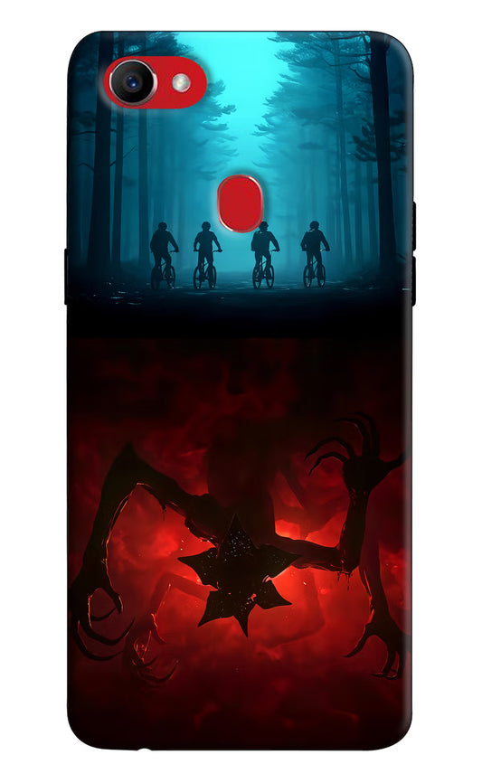 Ordinary Things Downside Up Oppo F7 Hard Case Back Cover by Casekaro