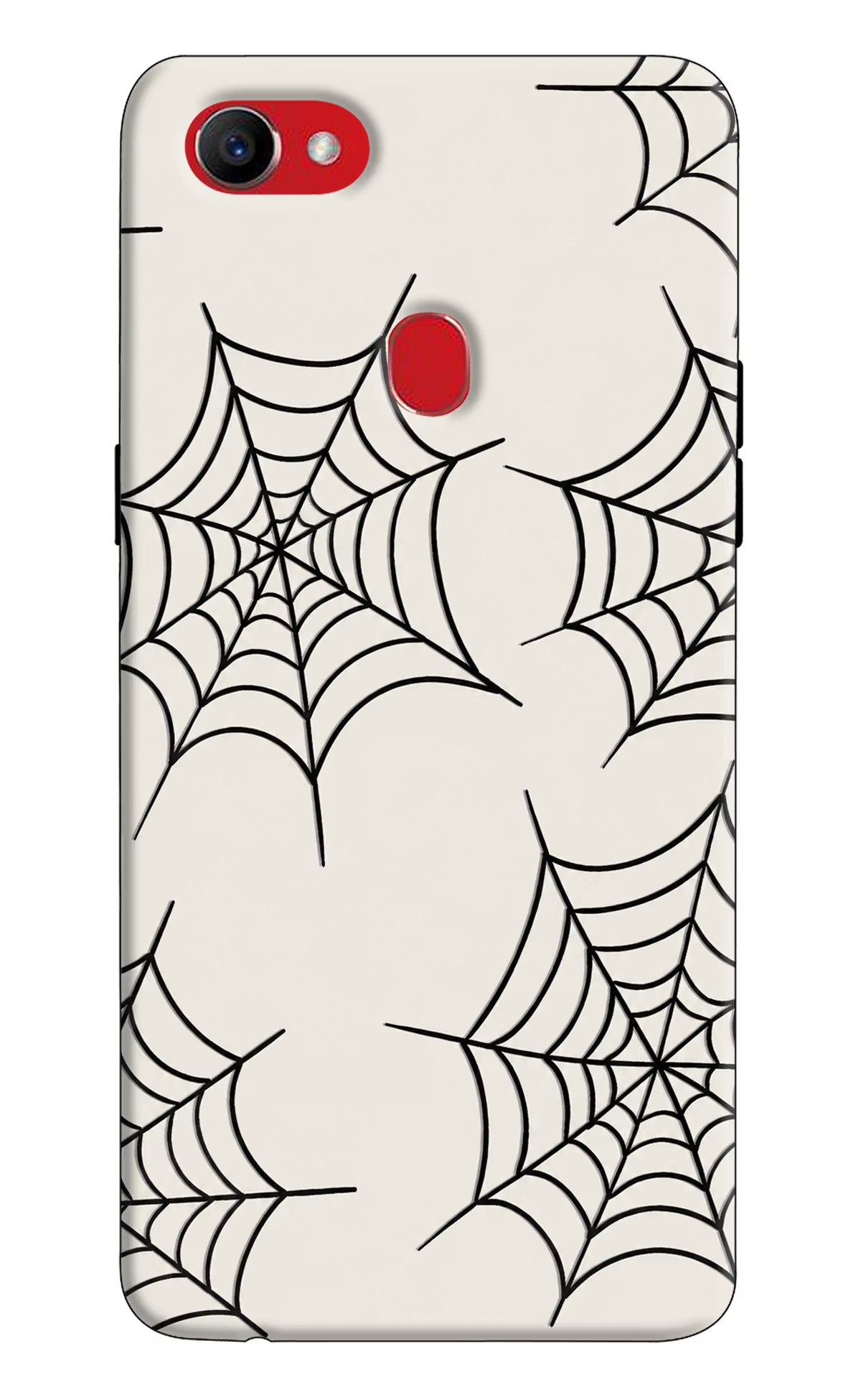 Spider Web Oppo F7 Hard Case Back Cover by Casekaro