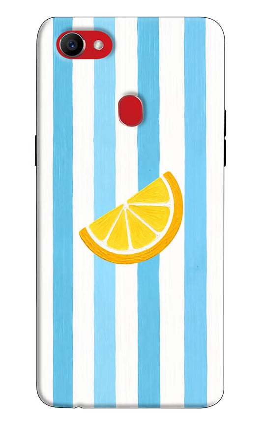 Summer Lemon Oppo F7 Hard Case Back Cover by Casekaro