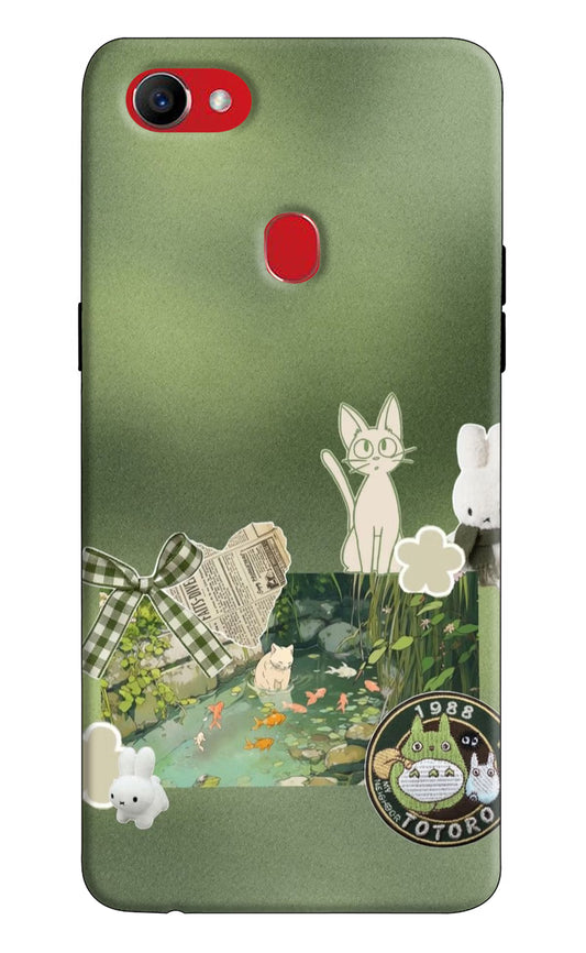Aesthetic anime Oppo F7 Back Cover