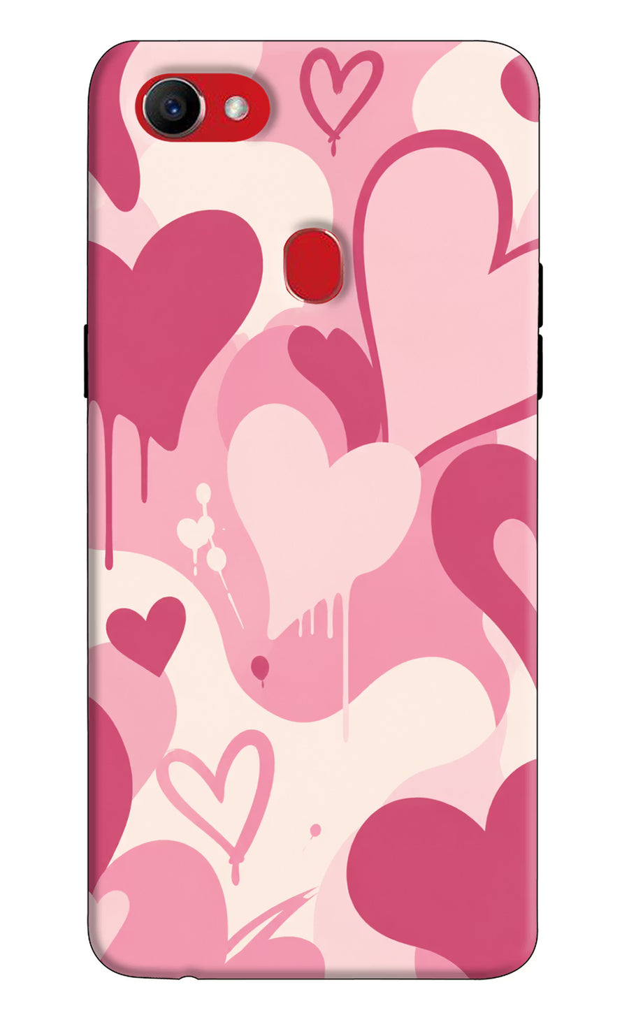 Hearty case Oppo F7 Back Cover, Hard case