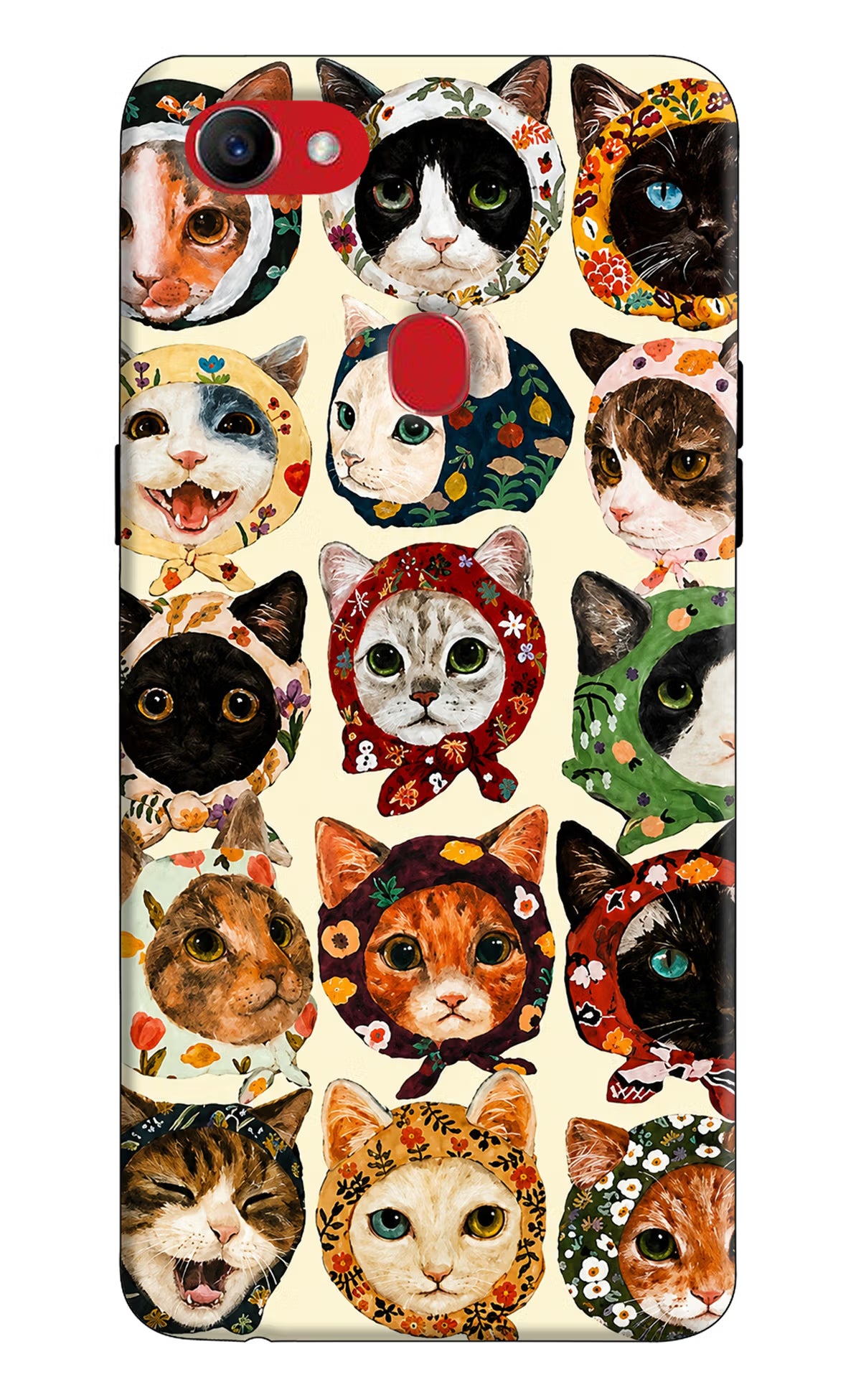 Cool Cat Oppo F7 Back Cover
