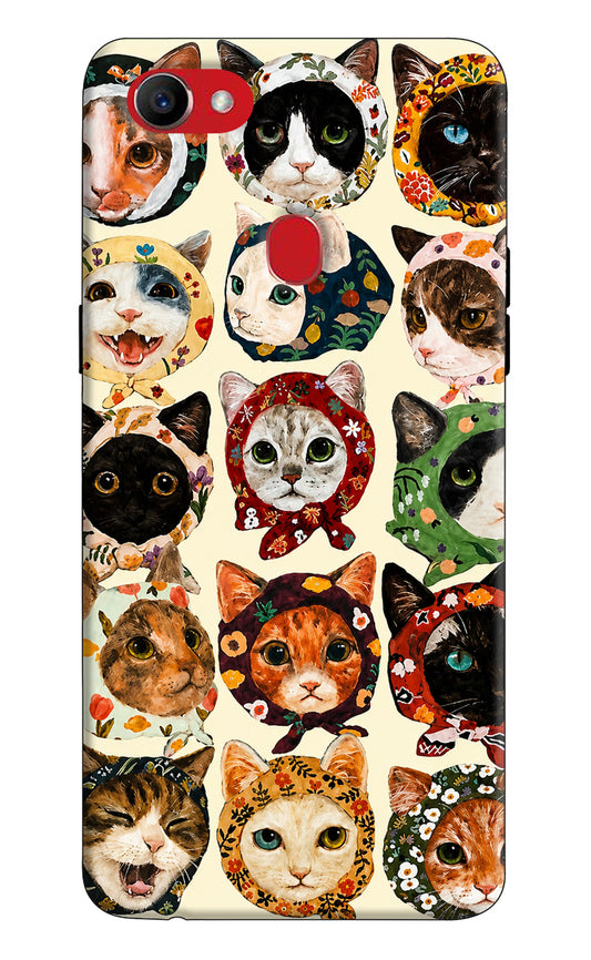 Cool Cat Oppo F7 Hard Case Back Cover by Casekaro