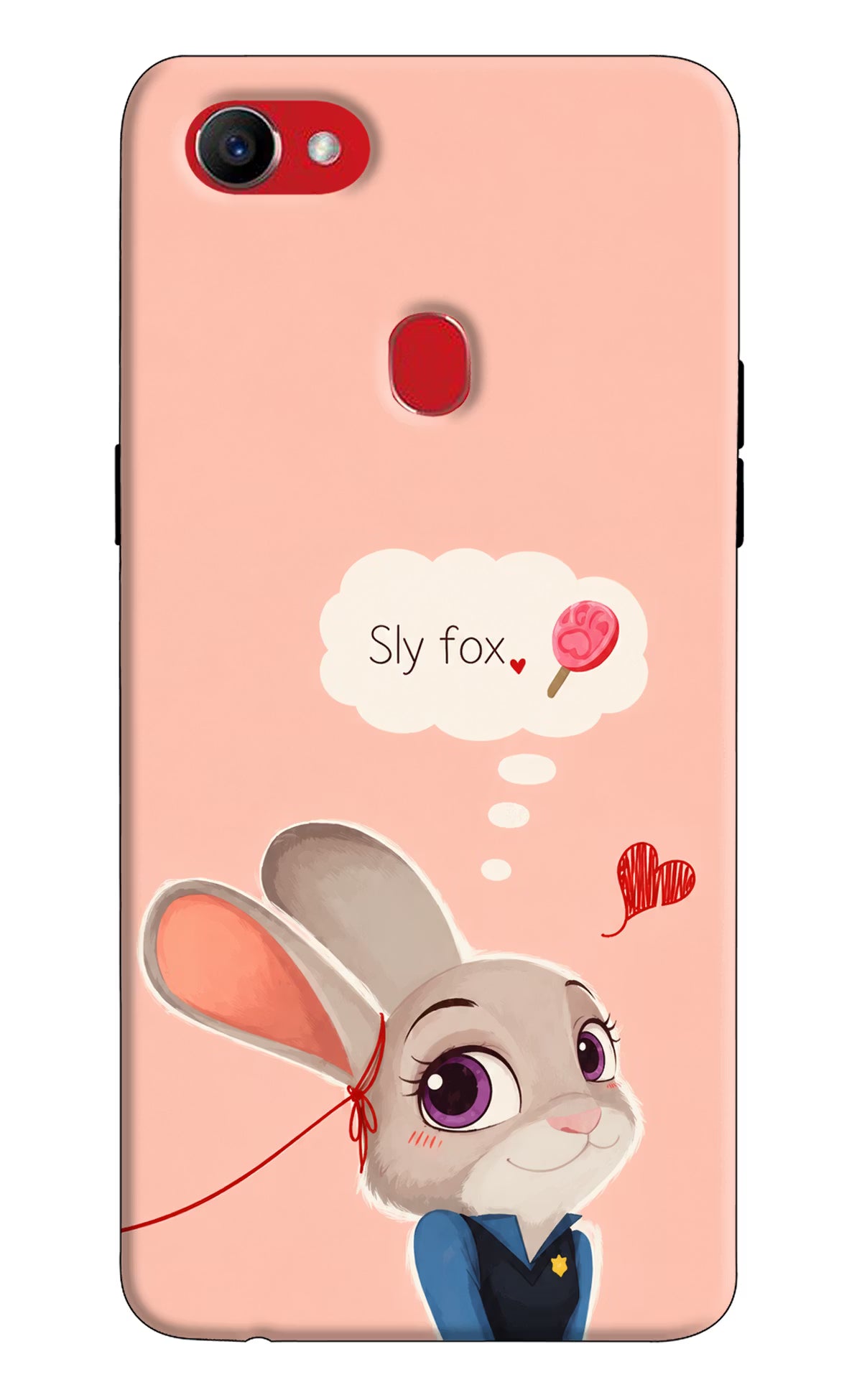 Judy Charm Oppo F7 Back Cover