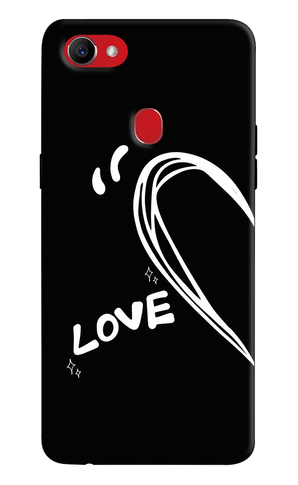 Love Line Oppo F7 Back Cover