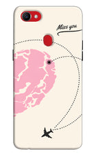 Miss Orbit Oppo F7 Hard Case Back Cover by Casekaro