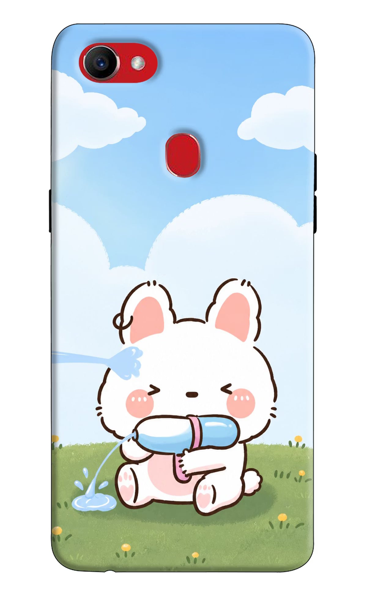 Bunny Treat Oppo F7 Back Cover