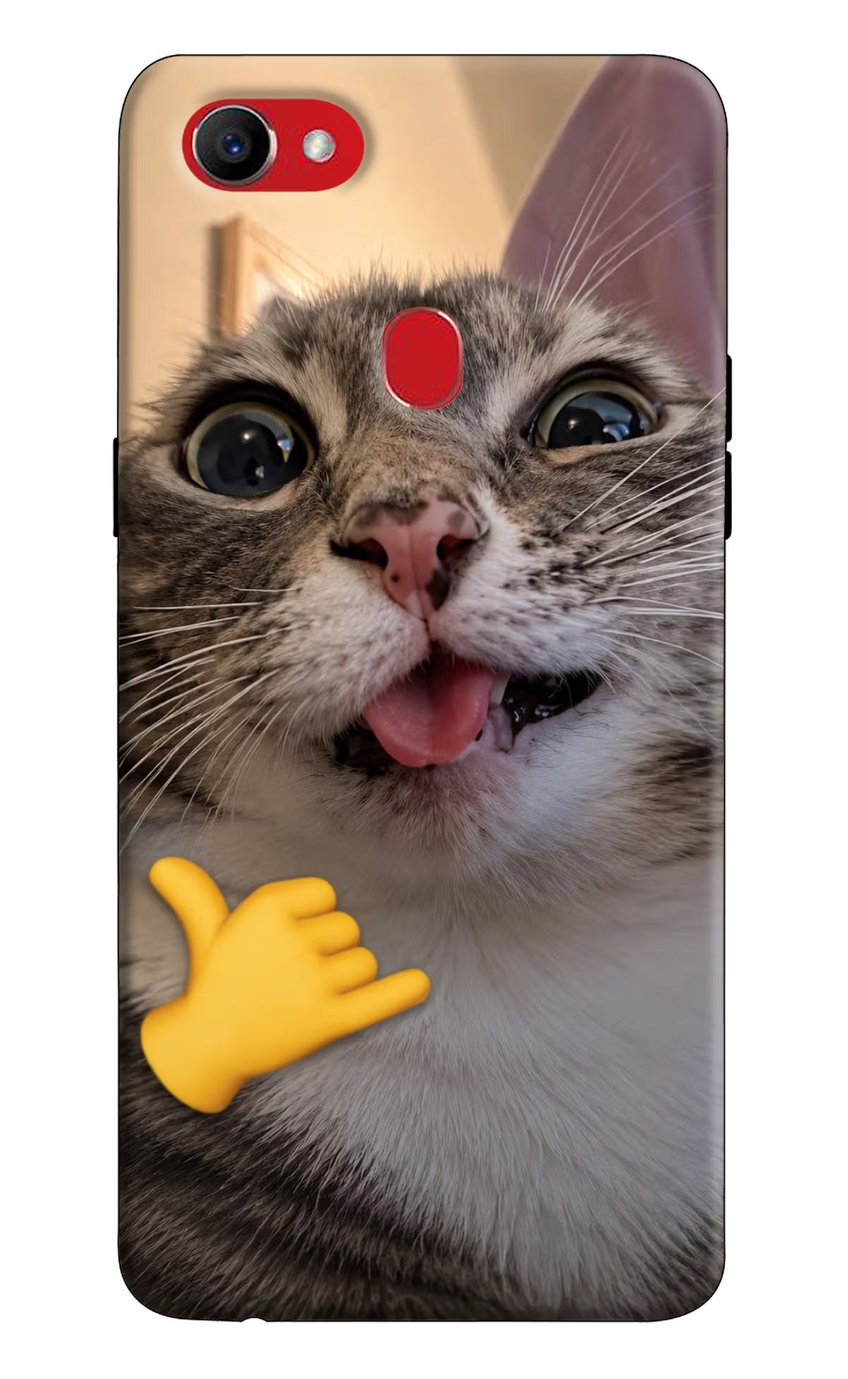 Silly Cat Call Oppo F7 Back Cover