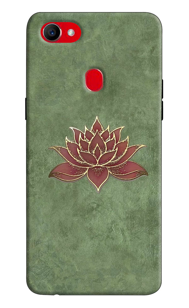 Lotus Grace Oppo F7 Hard Case Back Cover by Casekaro