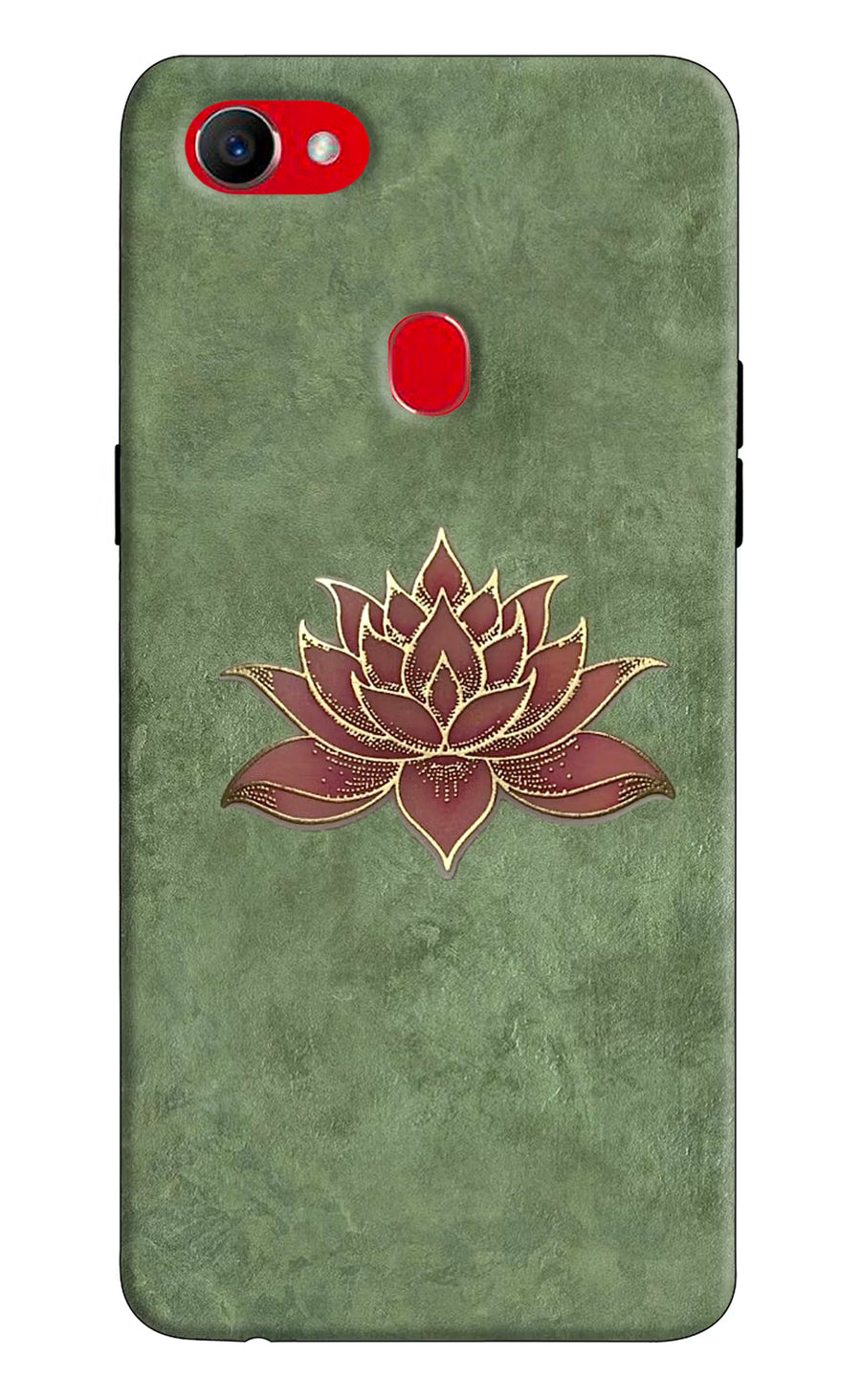 Lotus Grace Oppo F7 Back Cover, Hard case