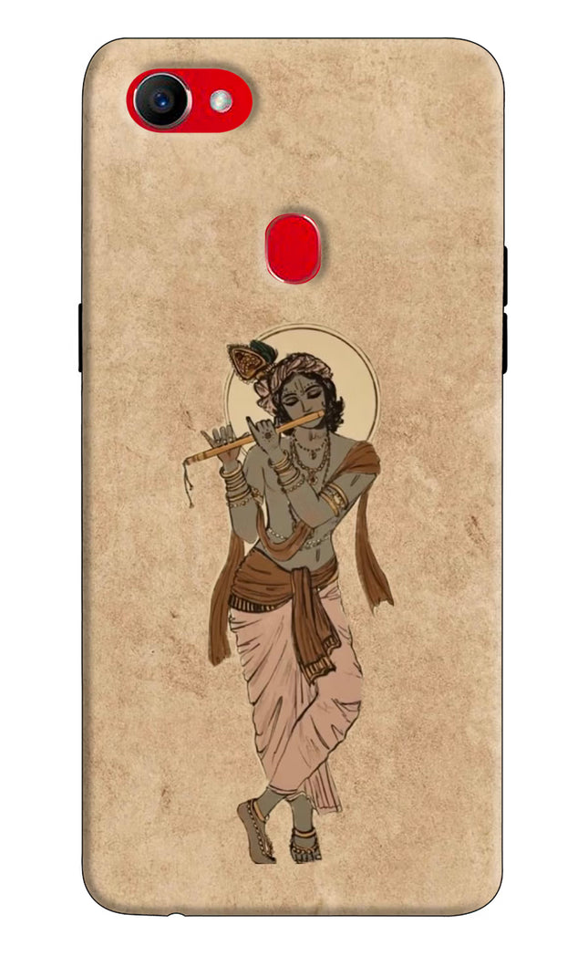 Krishna Oppo F7 Hard Case Back Cover by Casekaro