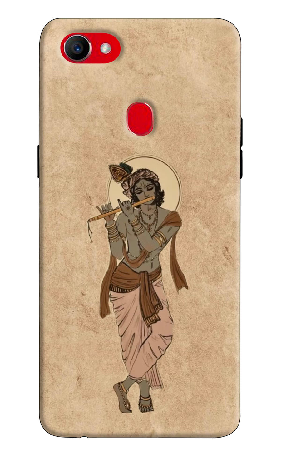 Krishna Oppo F7 Back Cover, Hard case