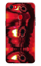 Fire Eye Oppo F7 Hard Case Back Cover by Casekaro