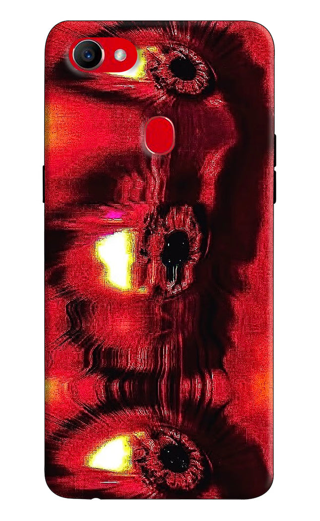 Fire Eye Oppo F7 Hard Case Back Cover by Casekaro