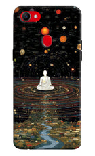 Space Monk Oppo F7 Hard Case Back Cover by Casekaro