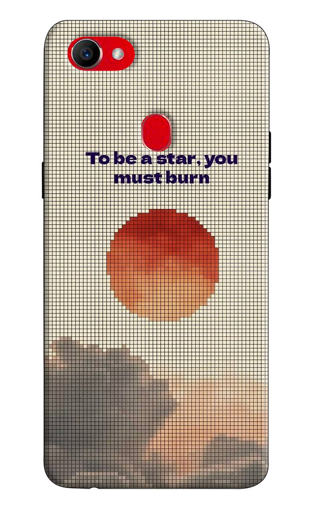 Pixel Sun Oppo F7 Hard Case Back Cover by Casekaro