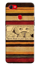 Vinyl Stripes Oppo F7 Hard Case Back Cover by Casekaro