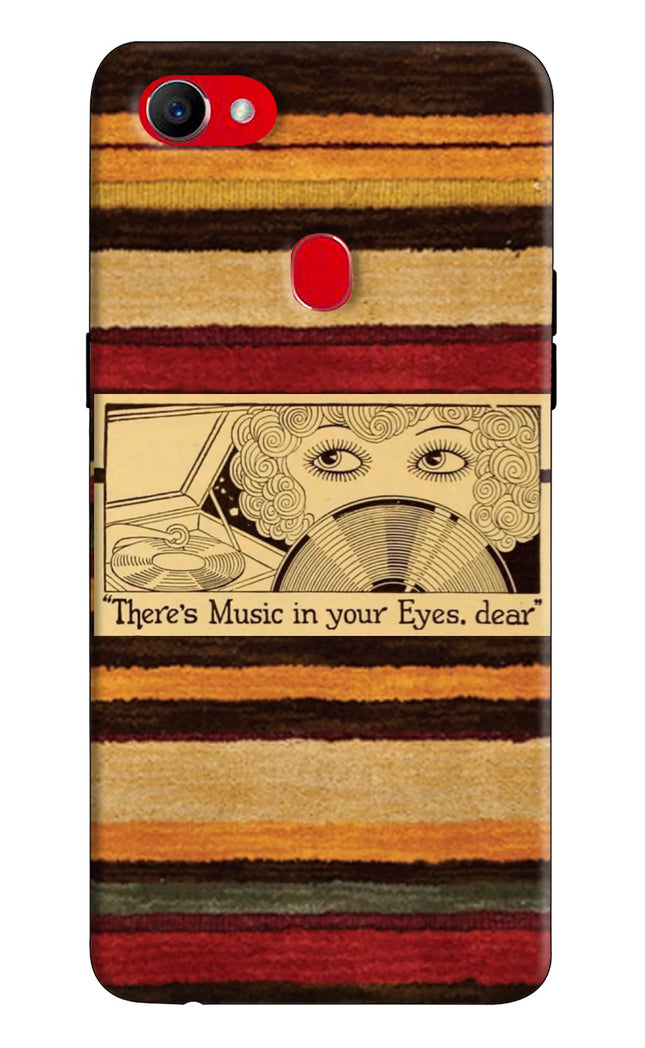 Vinyl Stripes Oppo F7 Hard Case Back Cover by Casekaro