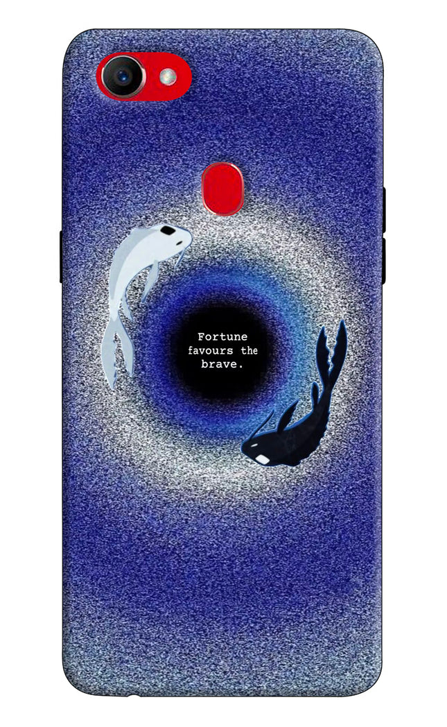 Dark Koi Oppo F7 Hard Case Back Cover by Casekaro