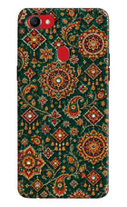 Green Pataka Oppo F7 Hard Case Back Cover by Casekaro