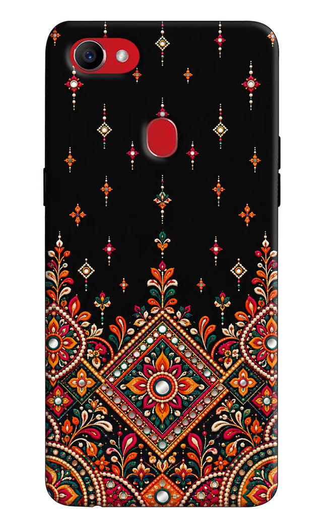Noir Mehfil Oppo F7 Hard Case Back Cover by Casekaro