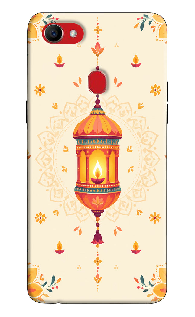 Golden Lantern Oppo F7 Hard Case Back Cover by Casekaro