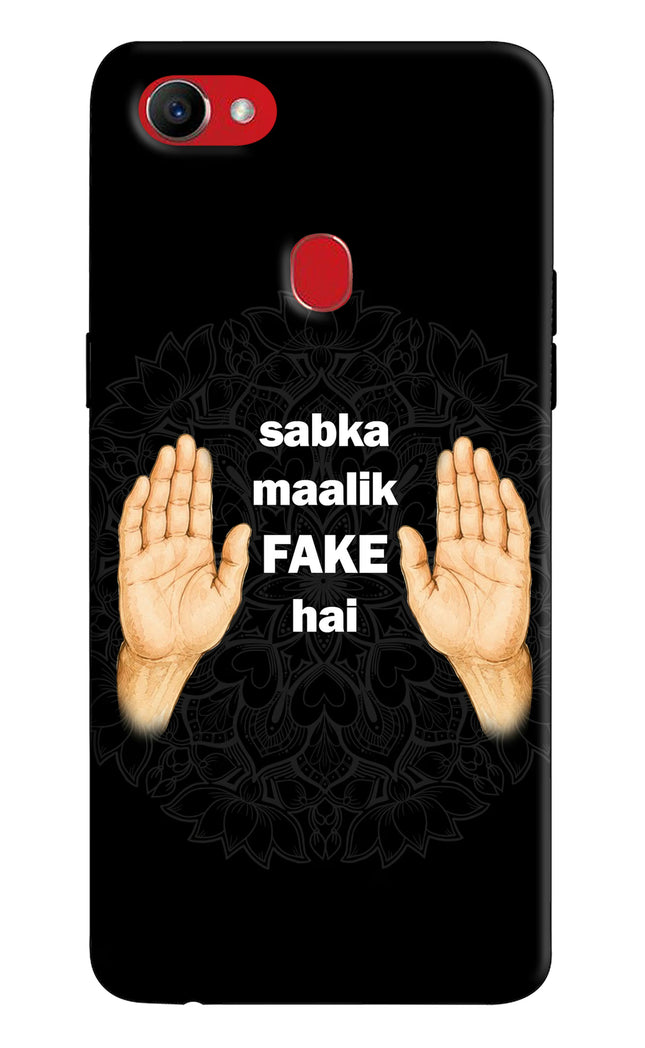 Sabka Malik Fake Oppo F7 Hard Case Back Cover by Casekaro