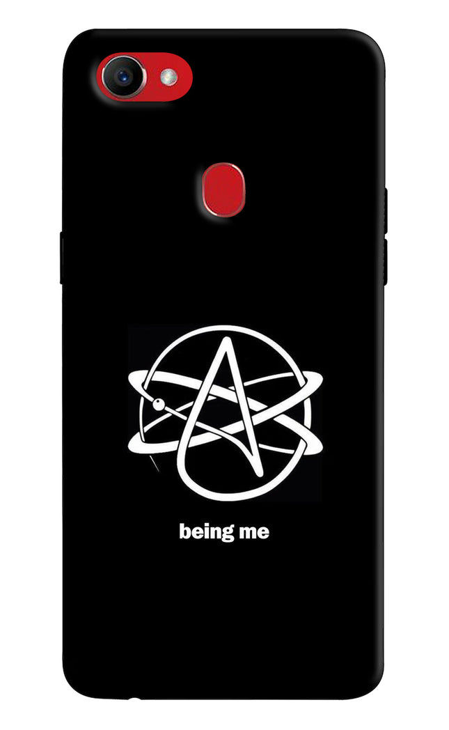 Atheist Symbol Oppo F7 Hard Case Back Cover by Casekaro