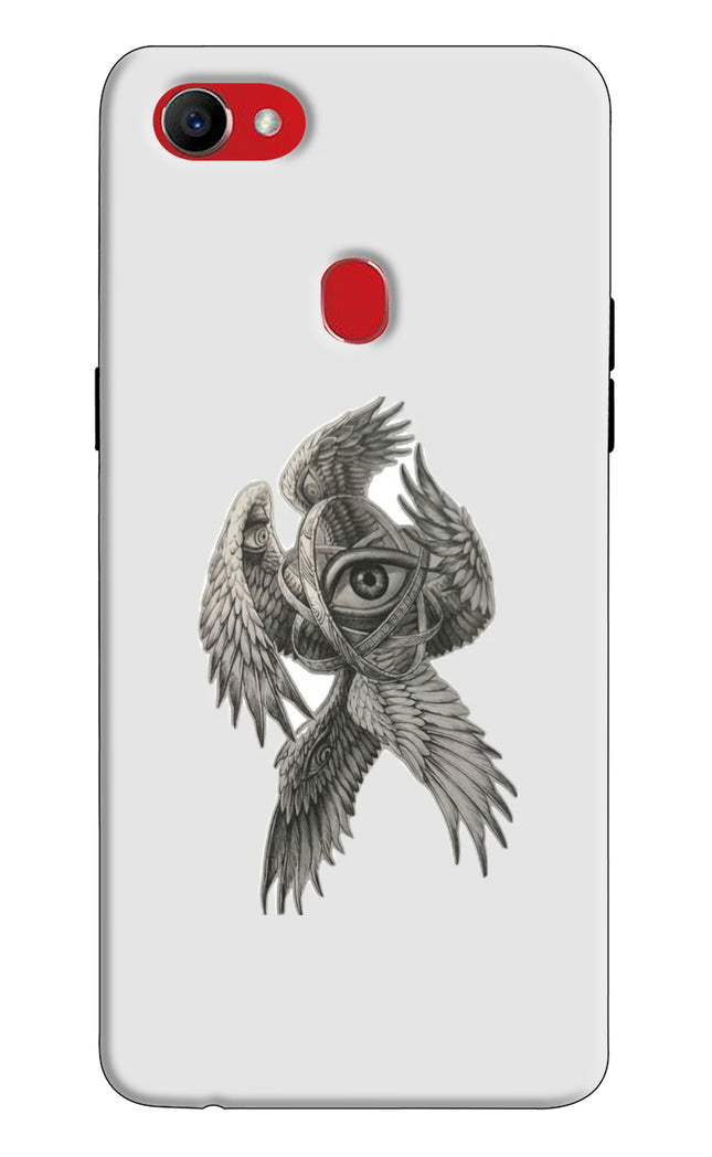 Accurate Angel Oppo F7 Hard Case Back Cover by Casekaro