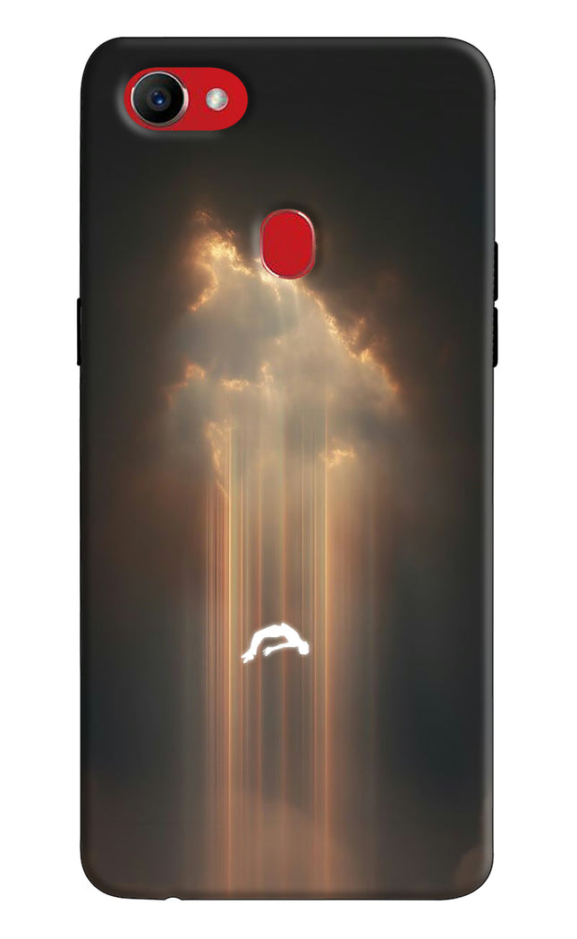 Heavenly Beam Oppo F7 Hard Case Back Cover by Casekaro