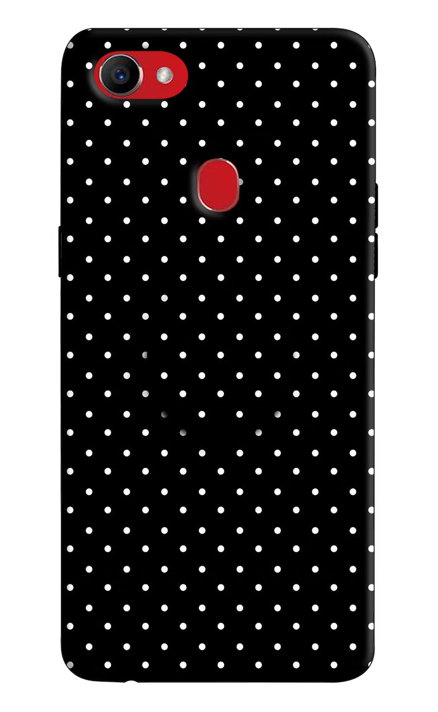 White Dots Oppo F7 Pop Case, Hard case