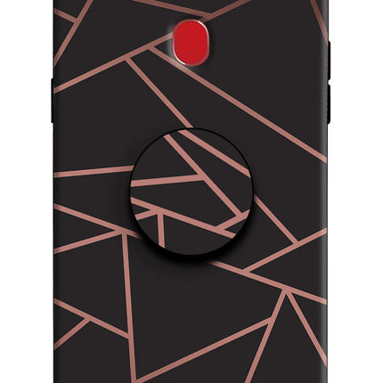Geometric Pattern Oppo F7 Pop Case by Casekaro