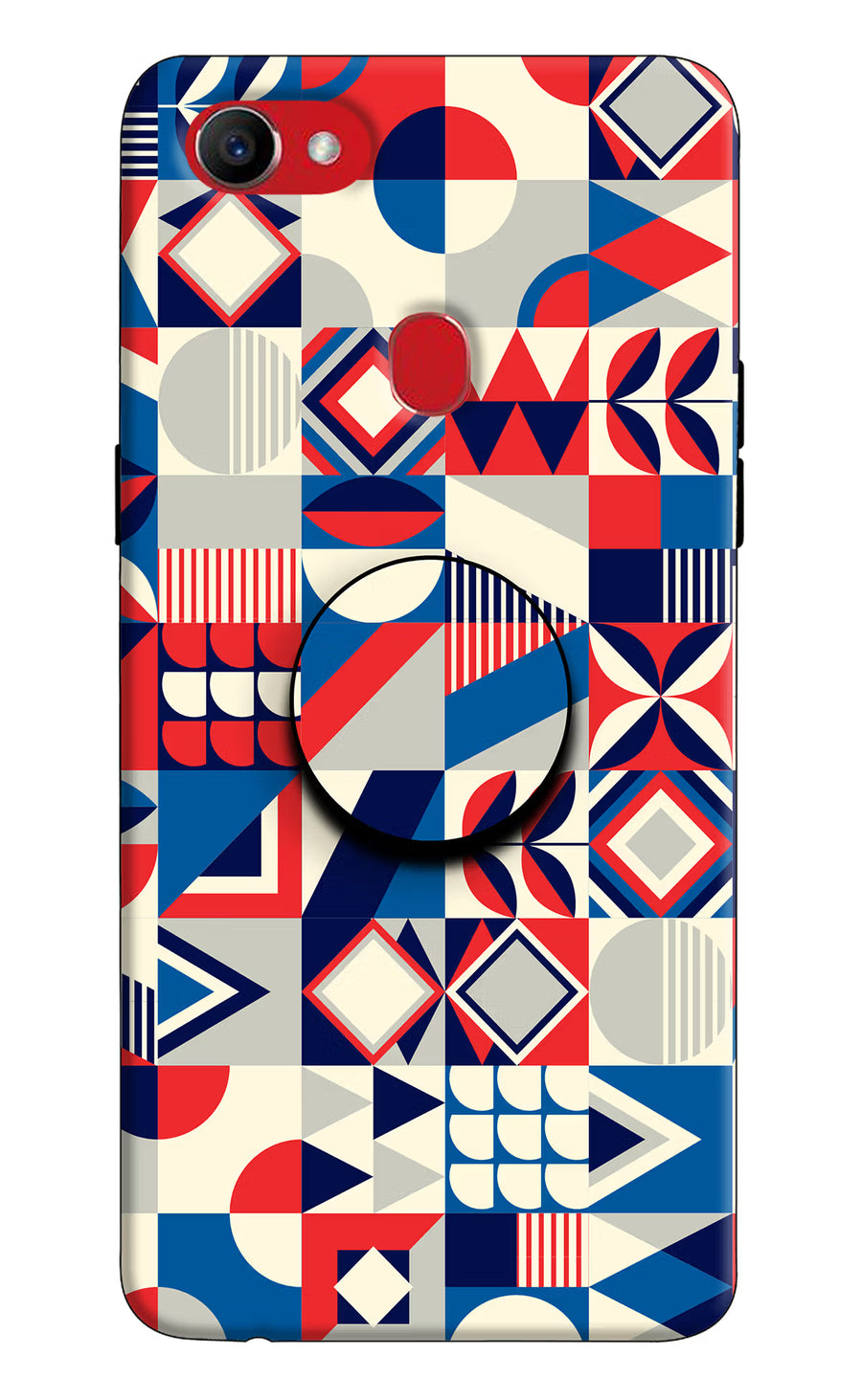 Colorful Pattern Oppo F7 Pop Case, Hard case