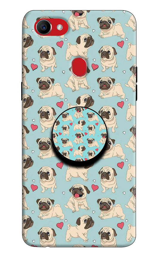 Pug Dog Oppo F7 Pop Case by Casekaro
