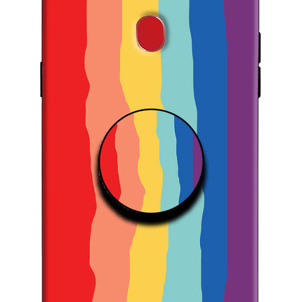 Rainbow Oppo F7 Pop Case by Casekaro