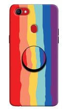 Rainbow Oppo F7 Pop Case by Casekaro